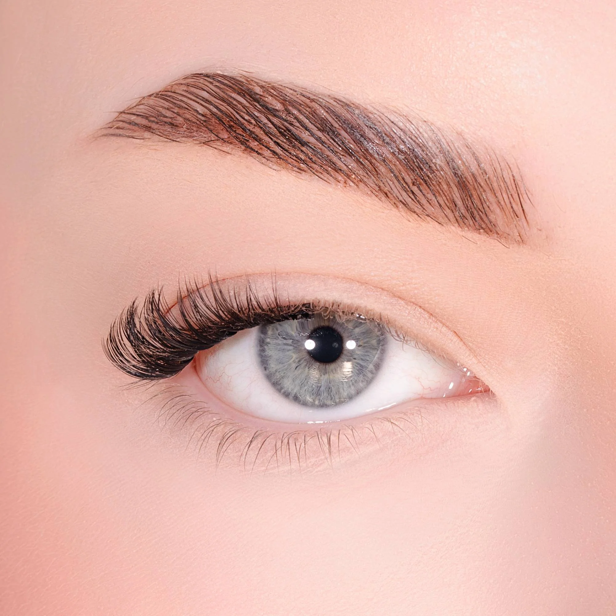 Baby Hybrid Pre-Glued Half Lashes Set - Image 4