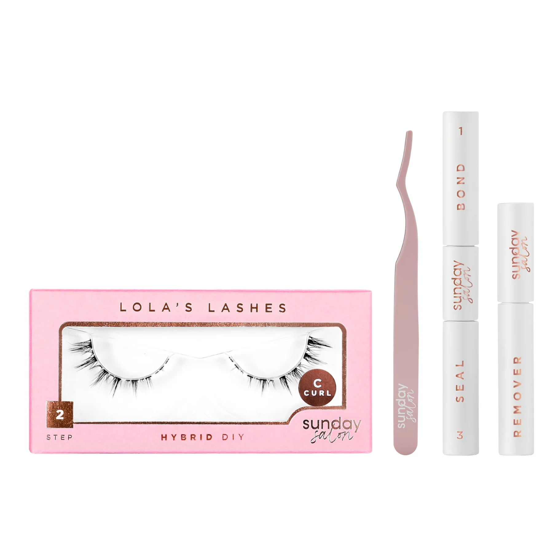 Cat-Eye Hybrid DIY Lash Extensions Starter Set