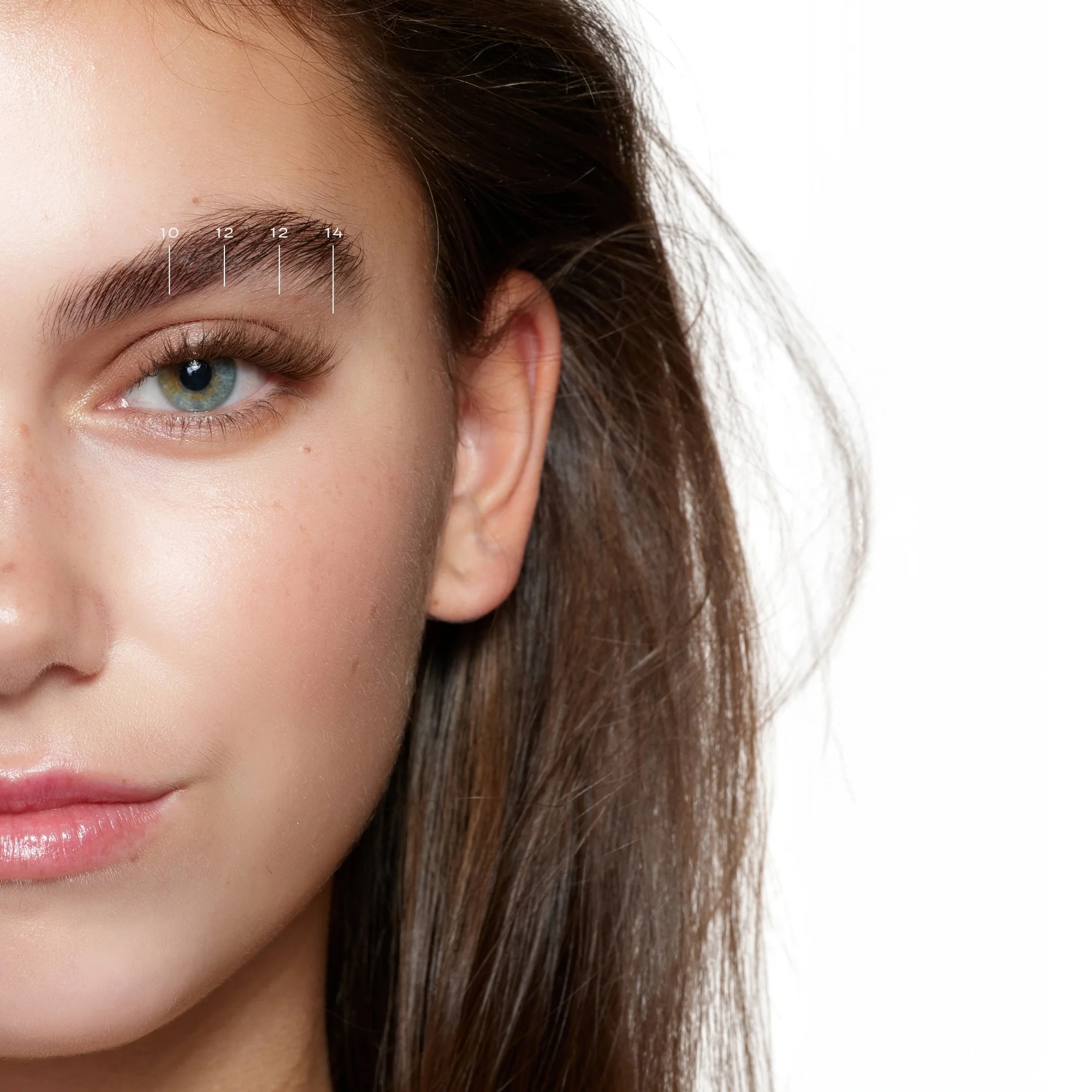 Soft Cocoa Brown Pre-Glued Lashes - Image 7