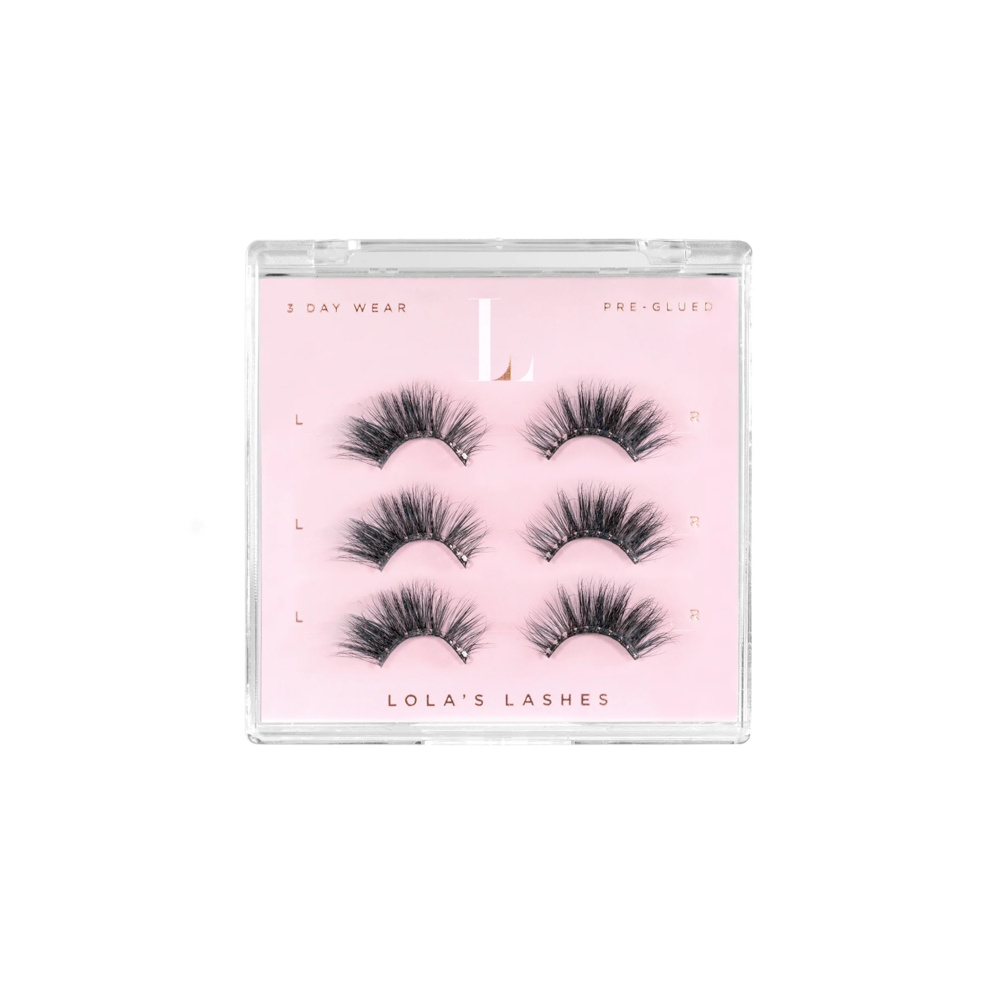 Demi Flare Pre-Glued Half Lashes
