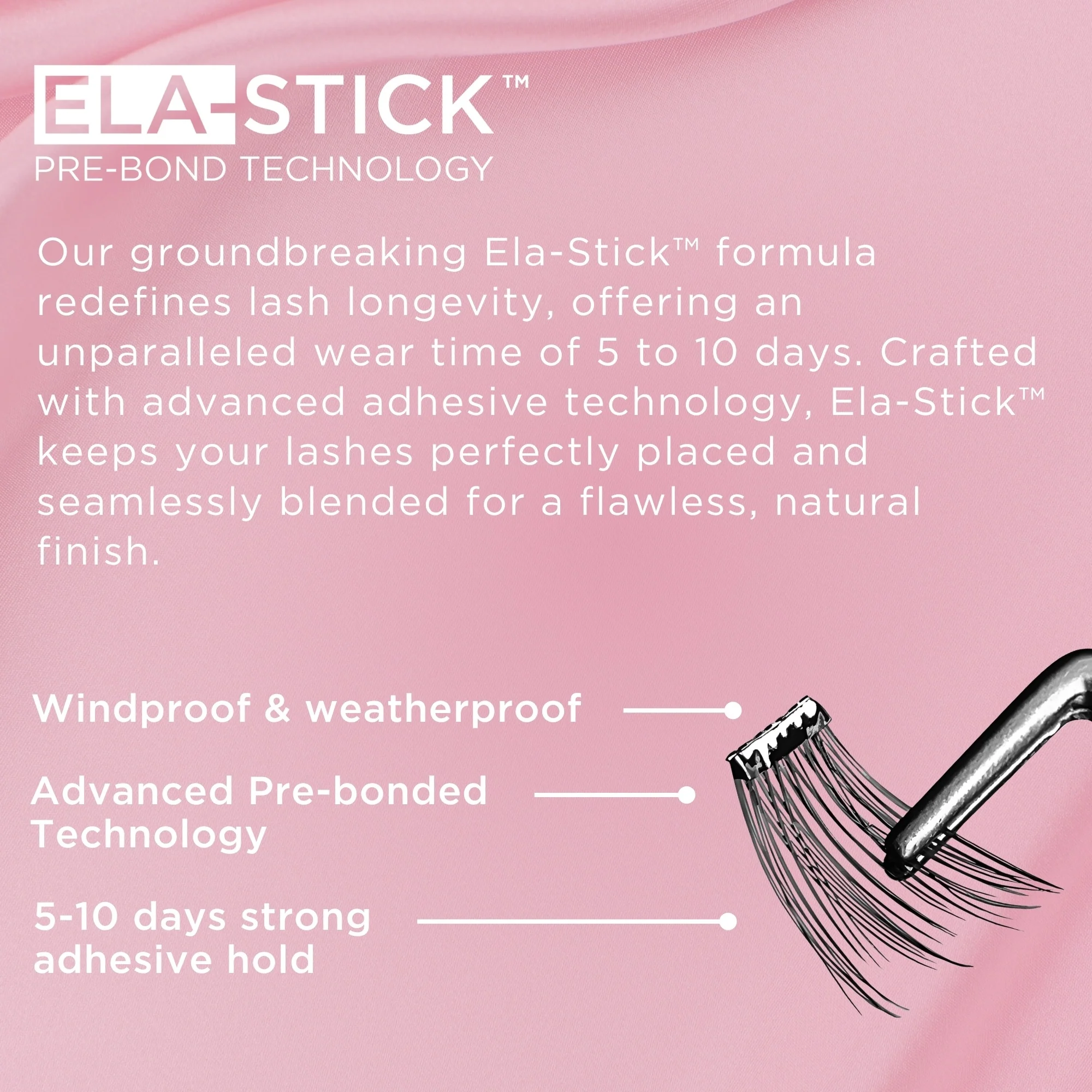 Feathered Volume Single Length Pre-Glued Lashes - Image 8