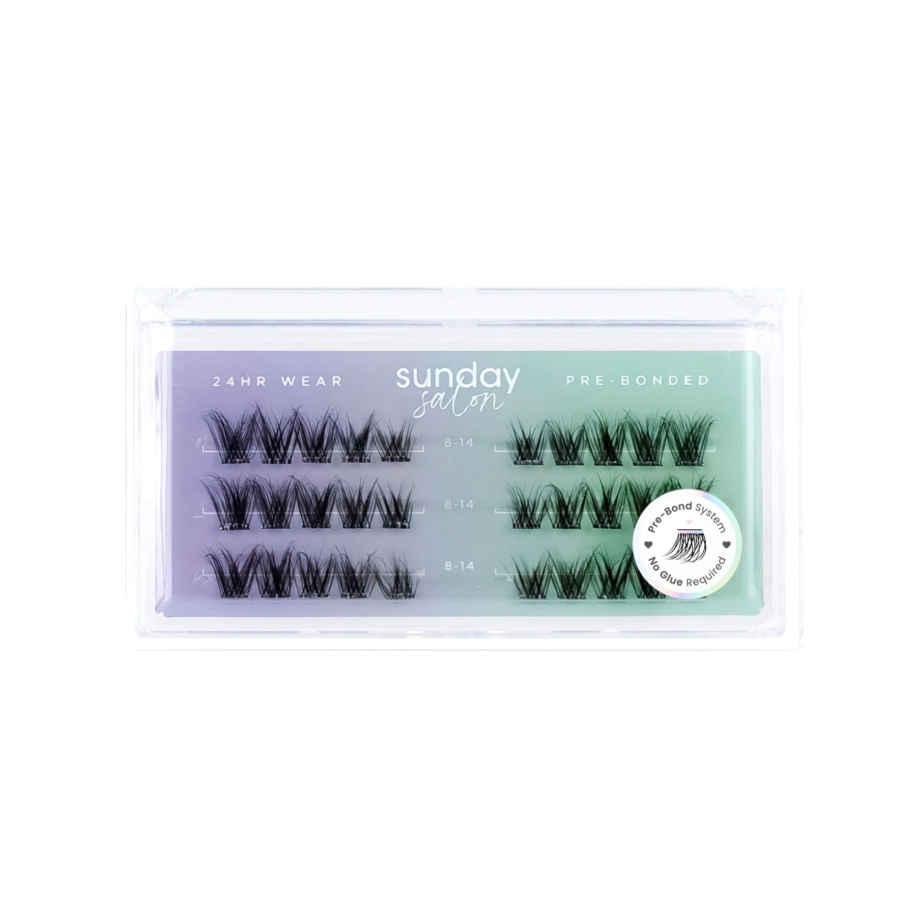 Pre-mapped Naturals Pre-Glued Lashes