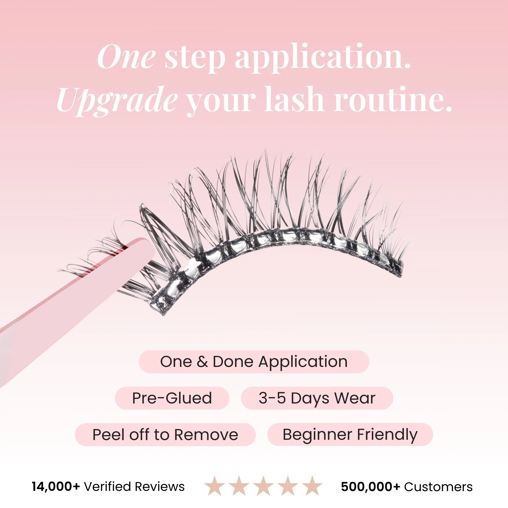 Pre-Glued Half Lashes Duo Starter Bundle - Image 4
