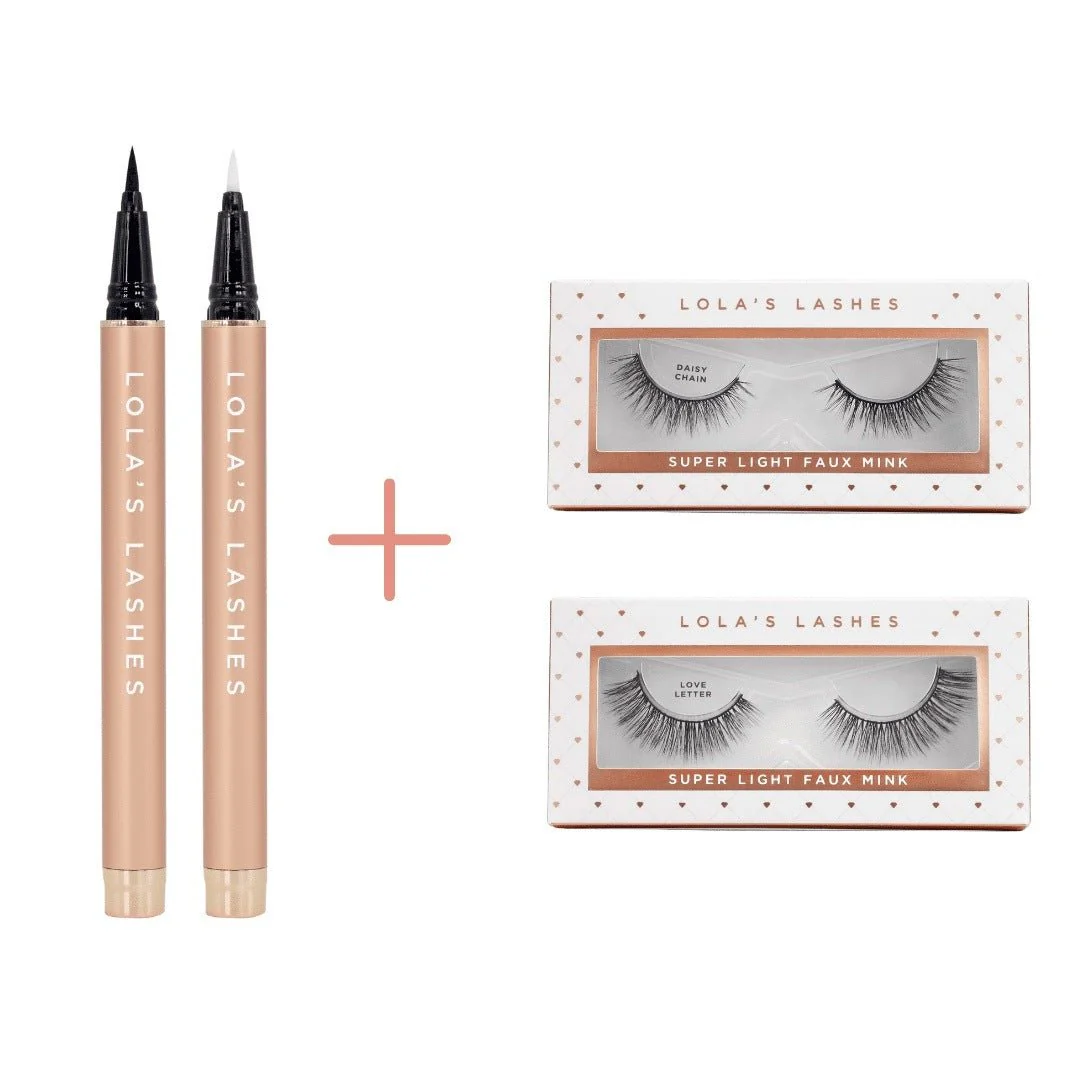 Pretty Naturals Flick & Stick Lash Kit