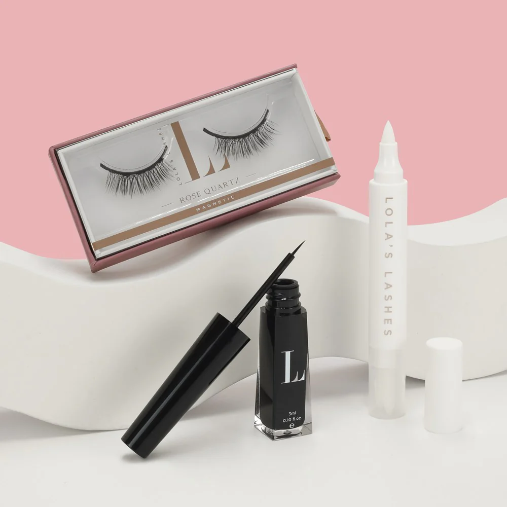 Rose Quartz Hybrid Magnetic Lash & Liner Kit - Image 4