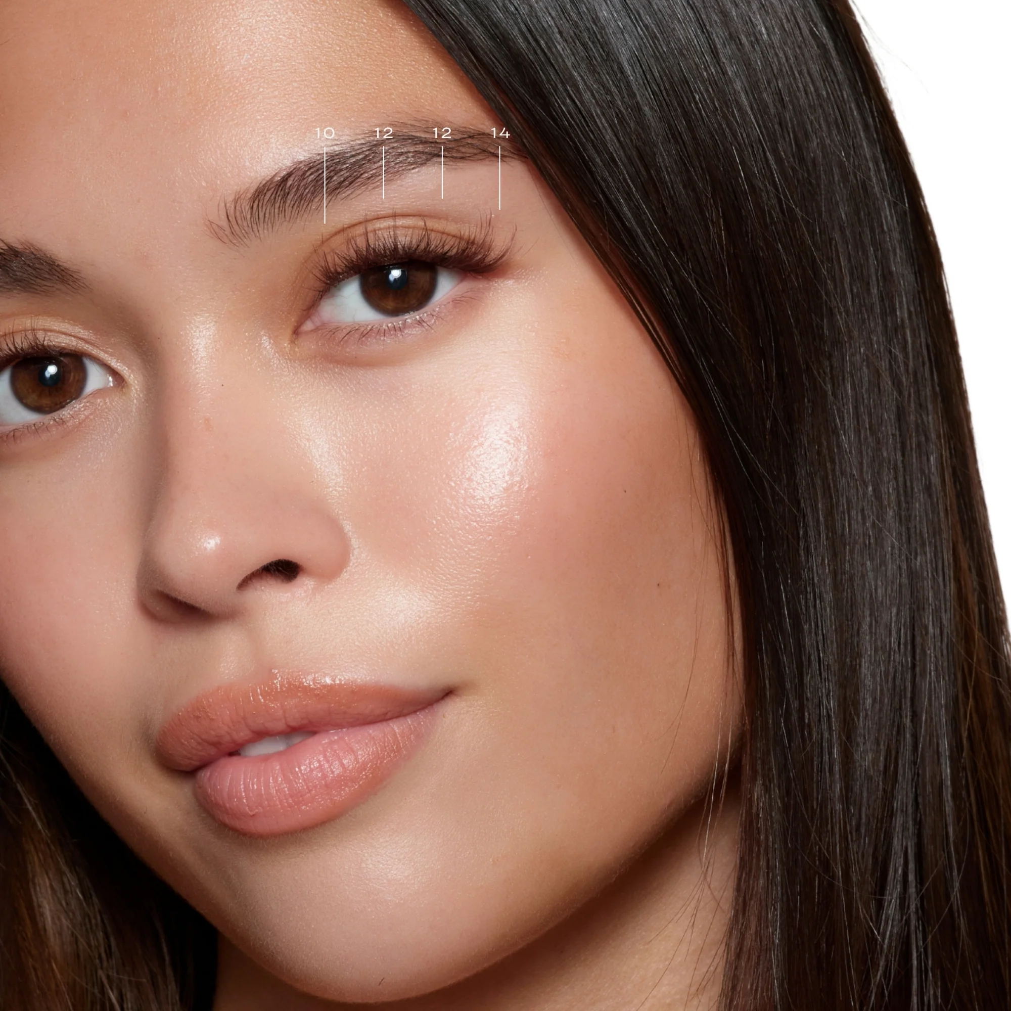 Soft Definition Dark Brown Pre-Glued Lashes - Image 3