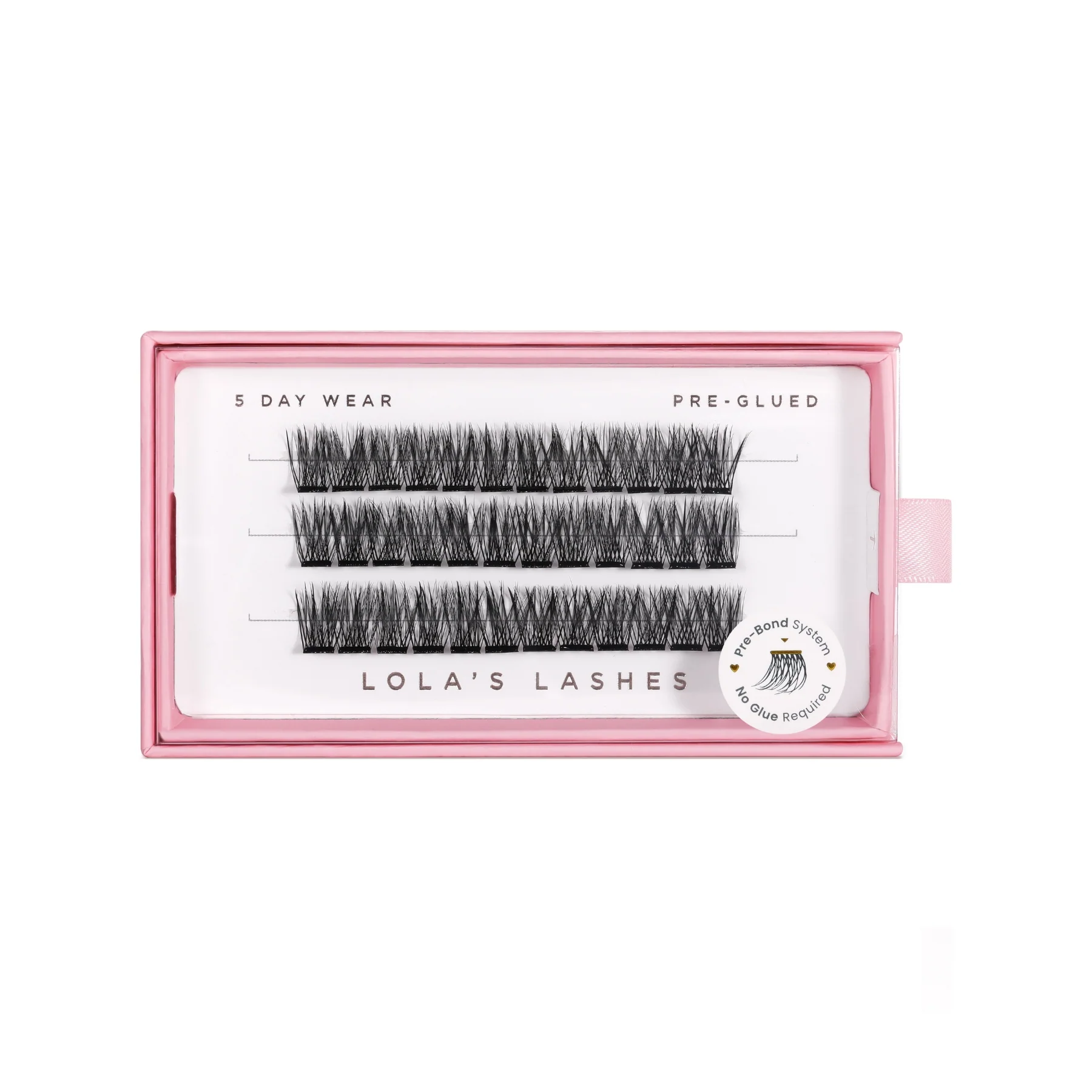 Subtle Single Length Pre-Glued Lashes - Image 3