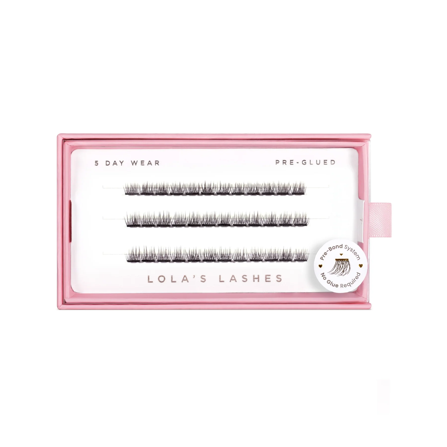 Subtle Single Length Pre-Glued Lashes - Image 9