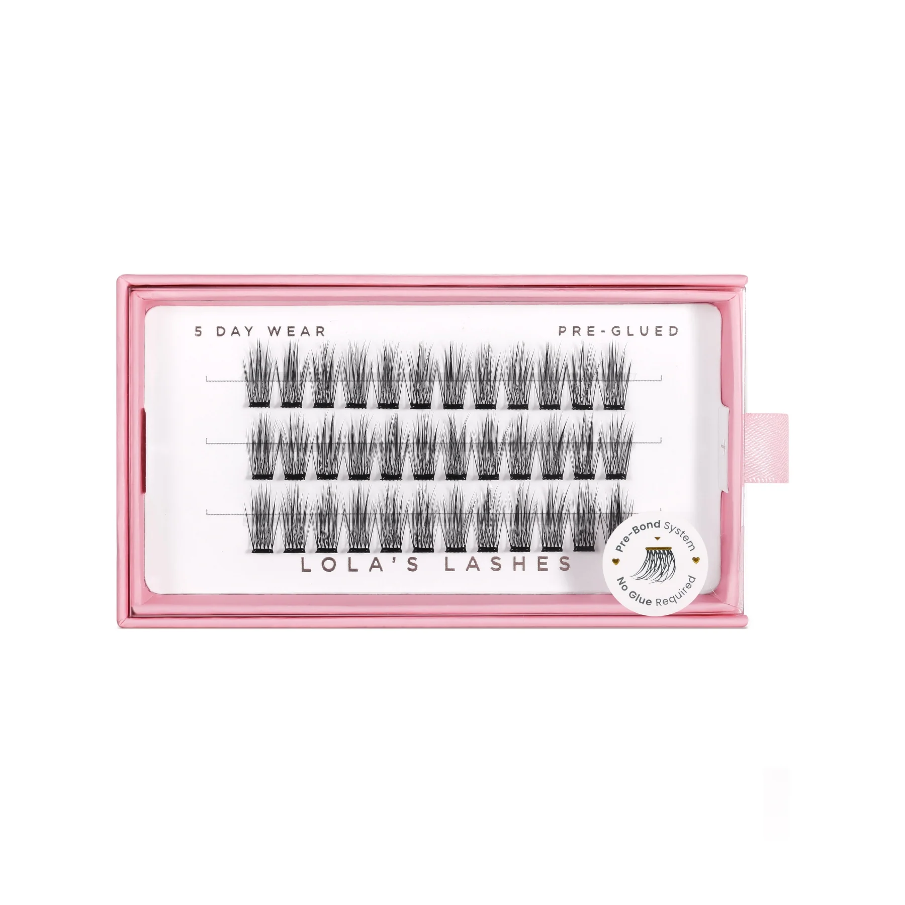Tapered Single Length Pre-Glued Lashes - Image 3