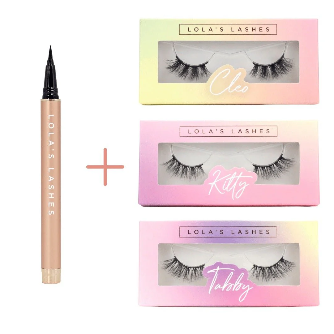 Wild Heart Flick & Stick Half Lash Kit - Image 11