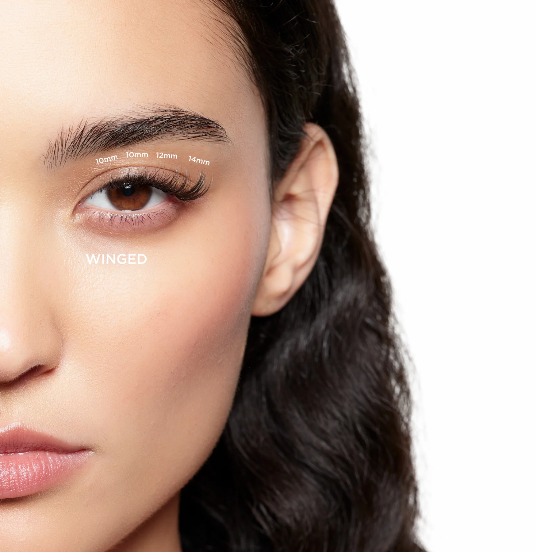 Wispy Hybrid Mixed Length DIY Cluster Lashes - Image 4