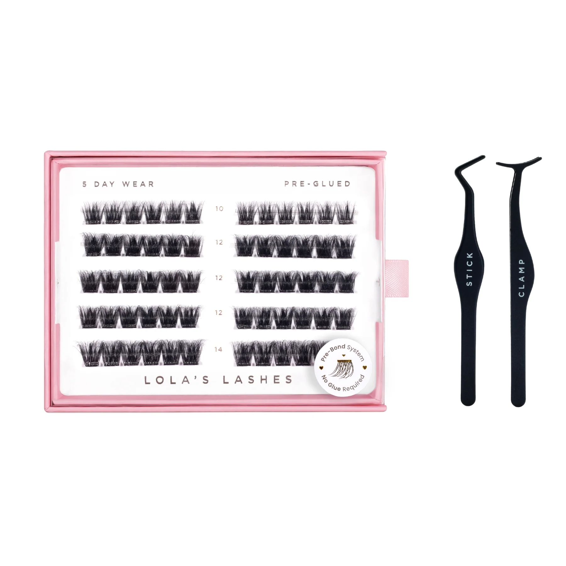 Wispy Volume Pre-Glued Lashes Set